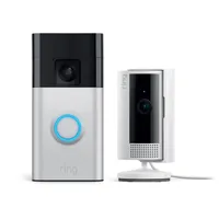 Ring Doorbell + indoor camera bundle