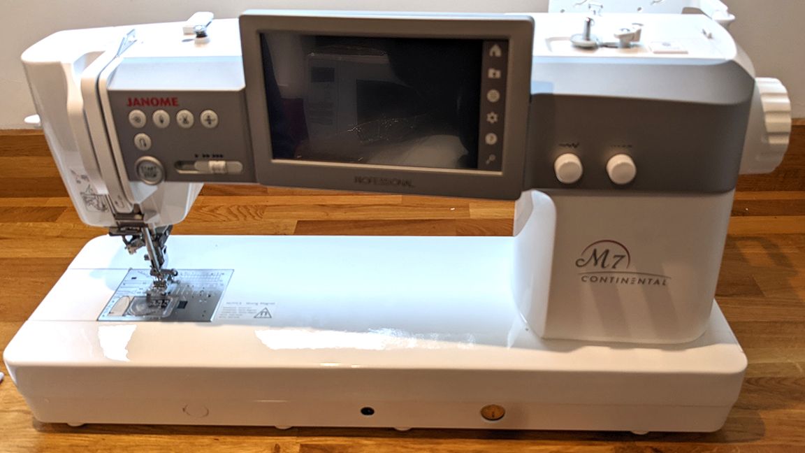 Janome Continental M7 Professional review Creative Bloq