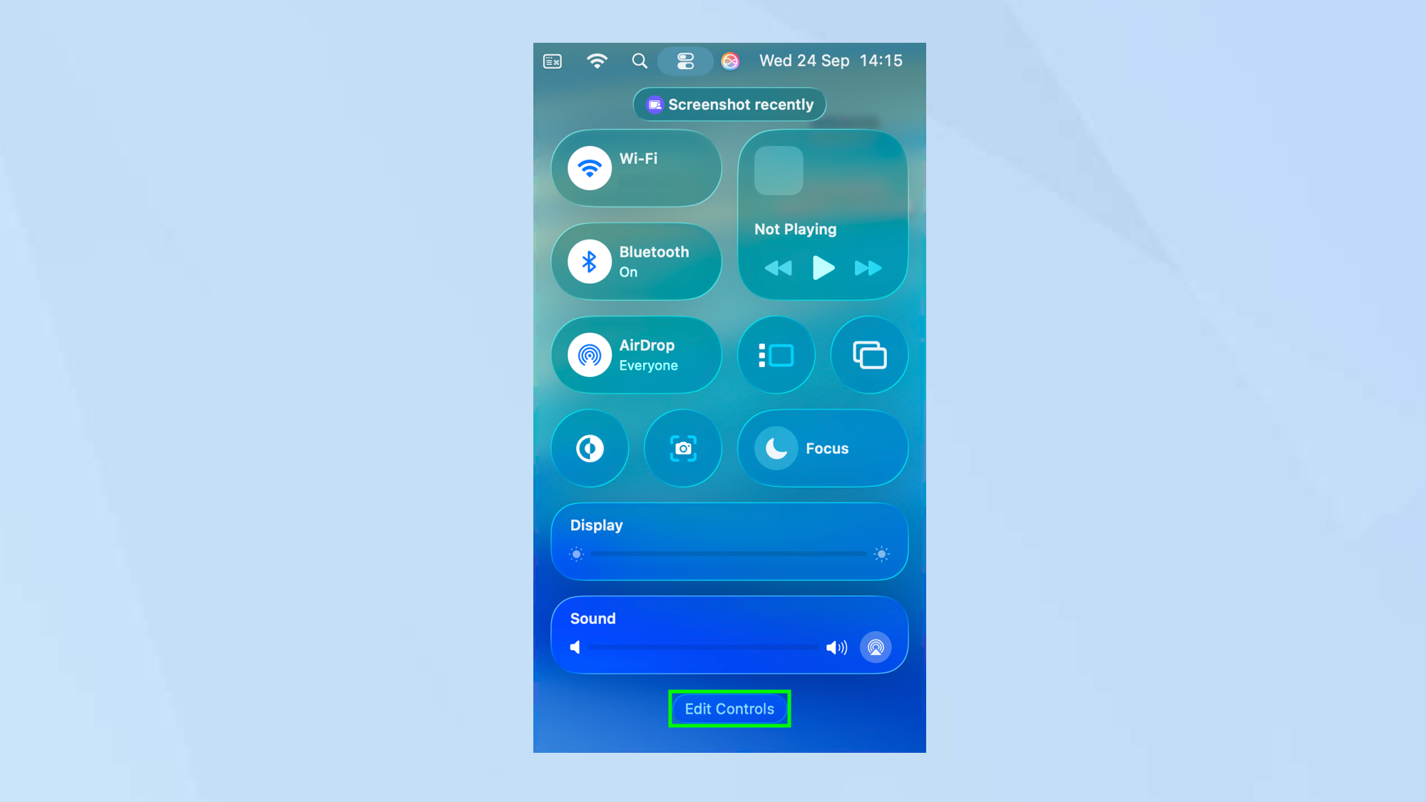 How to customize the Control Center in macOS Tahoe