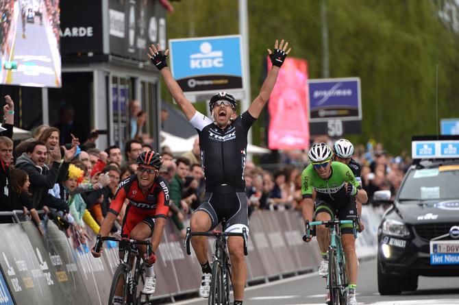 Fabian Cancellara (Trek) wins the Tour of Flanders