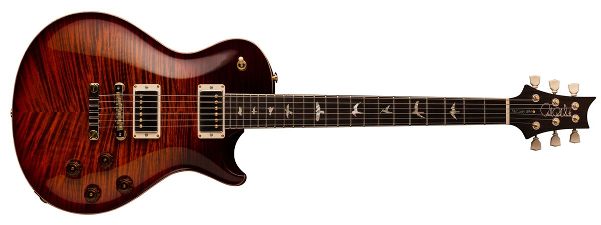 McCarty Singlecut 594 Dark Cherry Sunburst