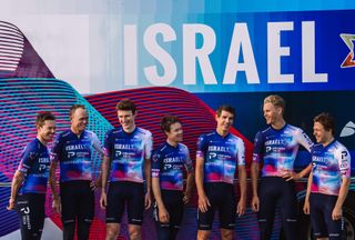 The Israel-Premier Tech riders show off their 2023 racing kit