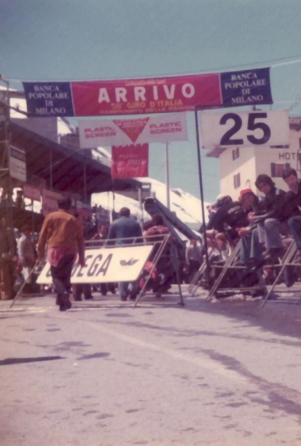 The Stelvio in the 1975 Giro d'Italia