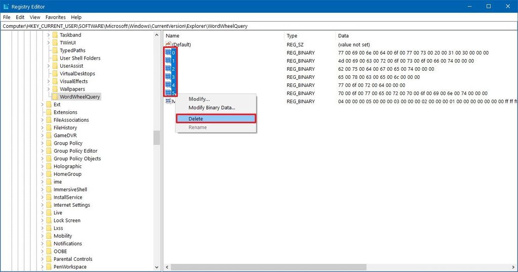 How To Clear Search History In File Explorer On Windows 10 Windows Central How To Clear Search History In File Explorer On Windows 10 Windows Central