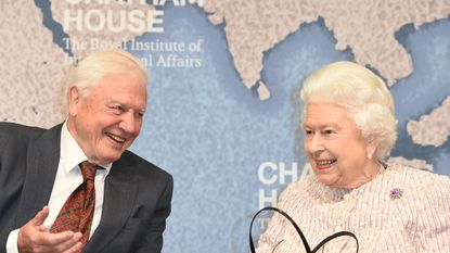 Queen's witty response to David Attenborough's joke resurfaces in sweet video 