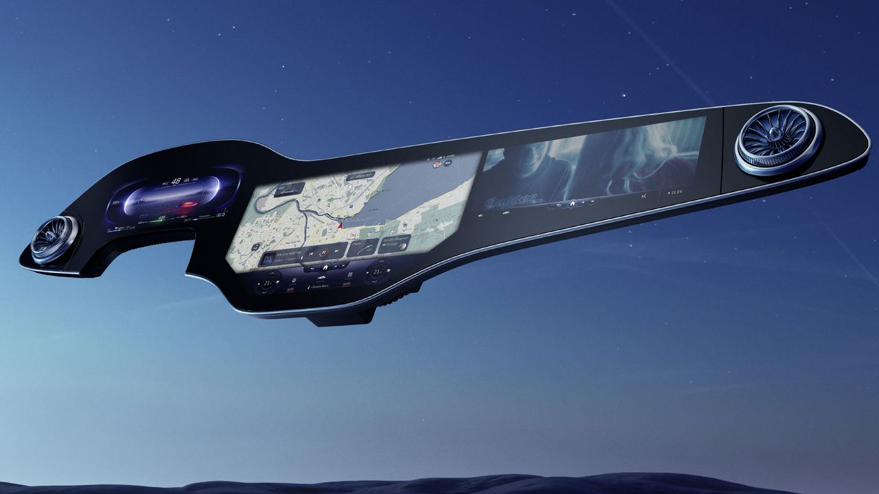 Mercedes MBUX Hyperscreen