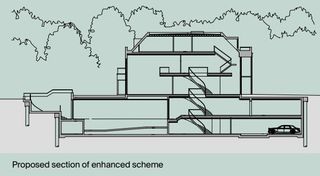 It comes with full planning permission for a new six-bedroom home
