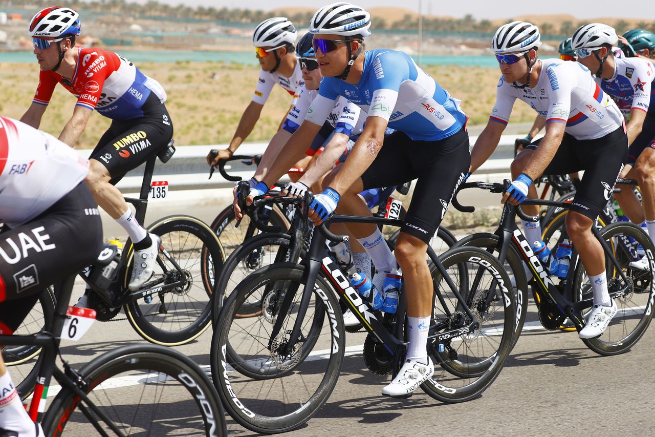 UAE Tour 2022 4th Edition 7th stage Al Ain Jebel Hafeet 148 km 26022022 Mathias Vacek CZE Gazprom RusVelo photo Luca BettiniSprintCyclingAgency2022