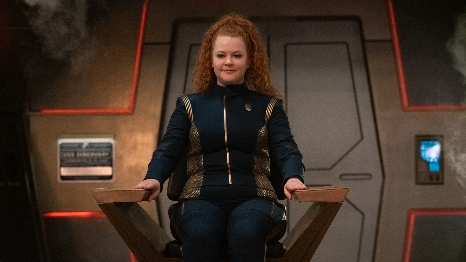 Sylvia Tilly from Star Trek Discovery (season 3).