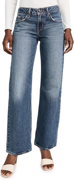 Levi's, Levi's Women's Low Loose Jeans, Living the Good Life, Blue, 29