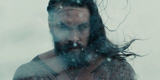 Jason Momoa as Aquaman in Justice League