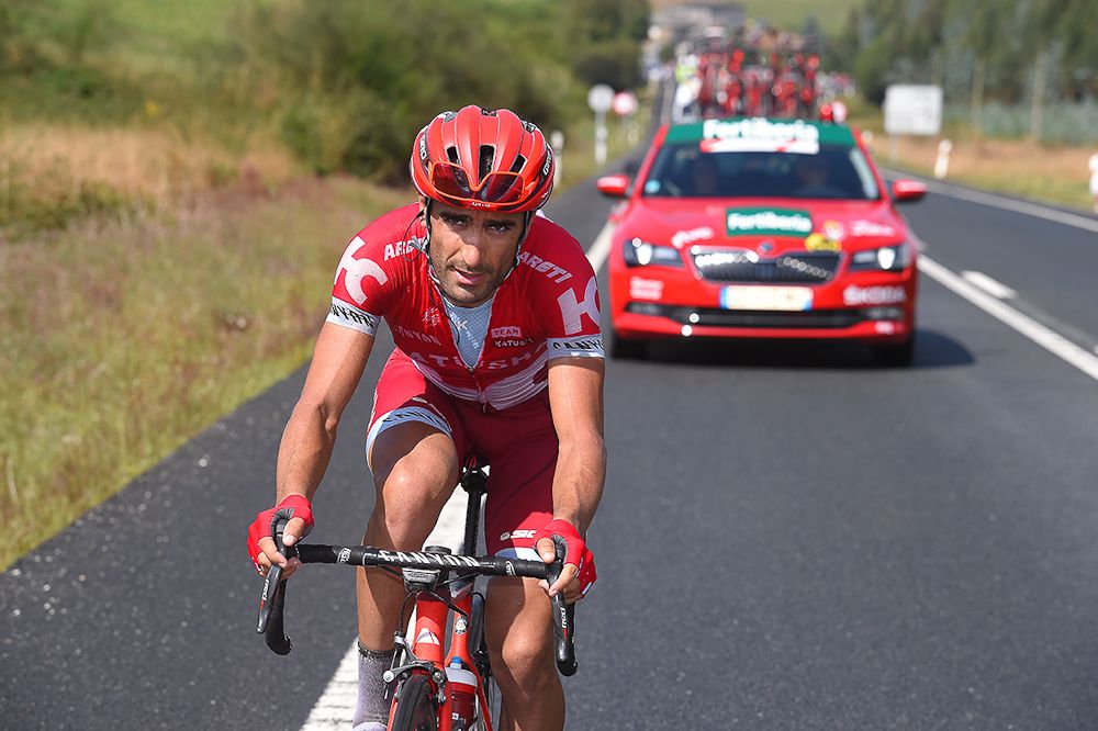 Tiago Machado on the move during stage 5.
