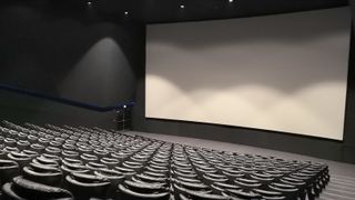 Empty Dolby cinema