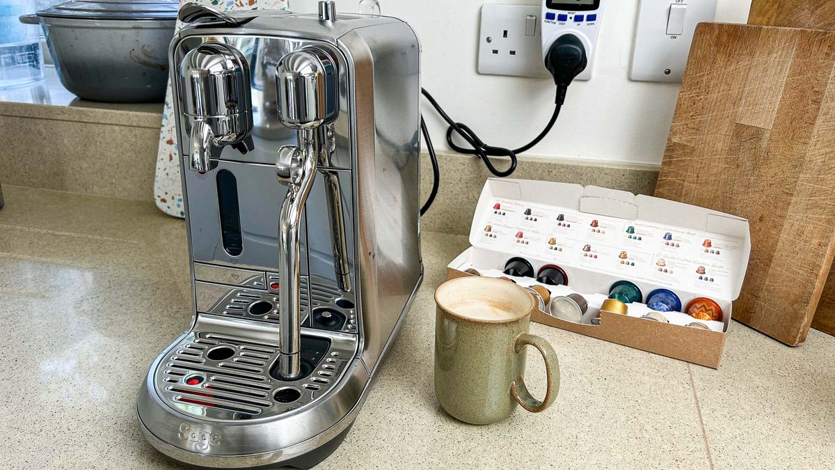 Breville Nespresso Creatista Plus review Tom's Guide