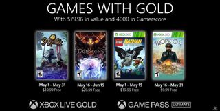 Xbox Games With Gold May 2021