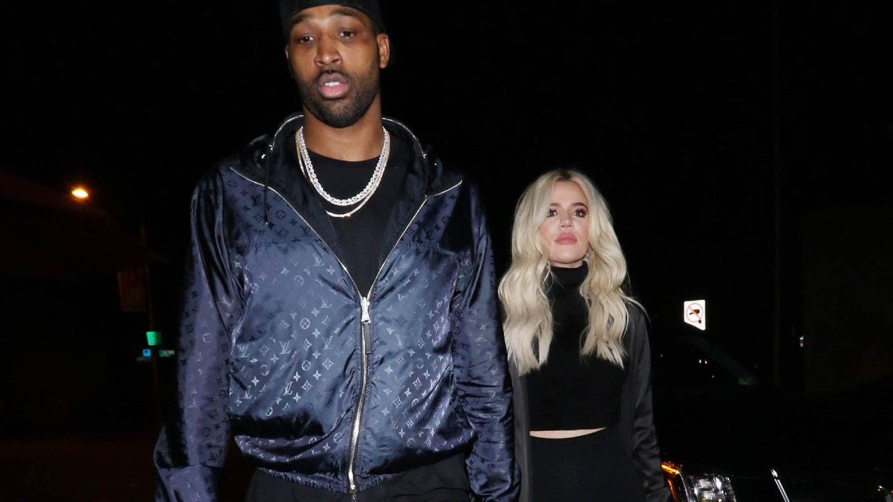 Khloe Kardashian and Tristan Thompson are seen on January 13, 2019 in Los Angeles, CA.