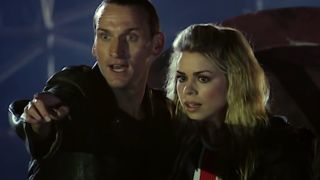 Christopher Eccleston and Billie Piper In Doctor Who