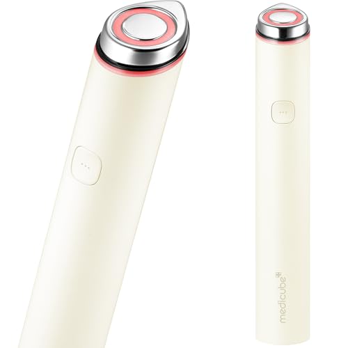 Medicube Booster Pro Mini Plus | Facial Device for Radiance, Calming, and Elasticity | Red, Blue, Purple 3-Mode | Portable Korean Skincare Device, at Home Care | Beige