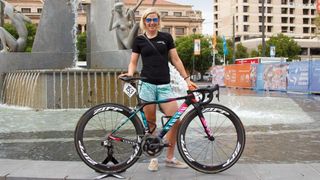 Tiffany Cromwell and her new Canyon Ultimate CF SLX