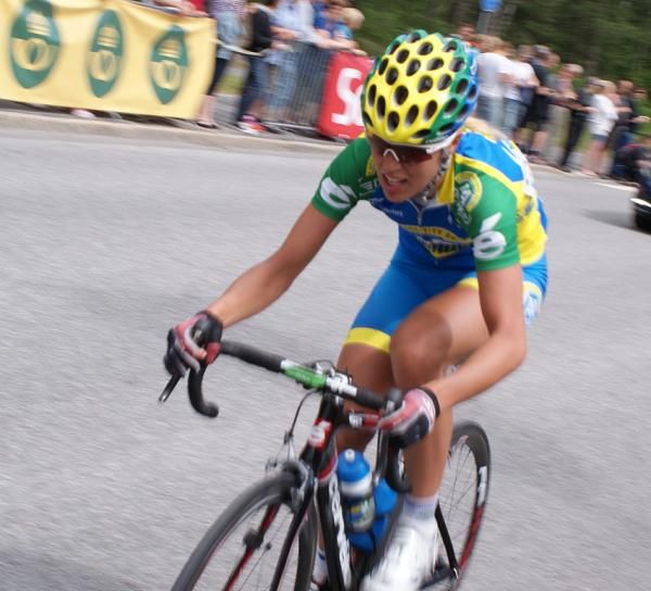 Isabelle S&ouml;derberg was the best placed U23-rider with a bronze medal to keep