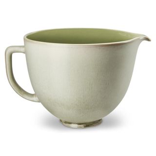 Ceramic Mixing Bowl 4.7l - Sage Leaf