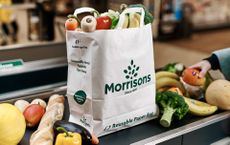 Morrisons reusable paper bag