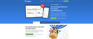 FreeAgent website screenshot 