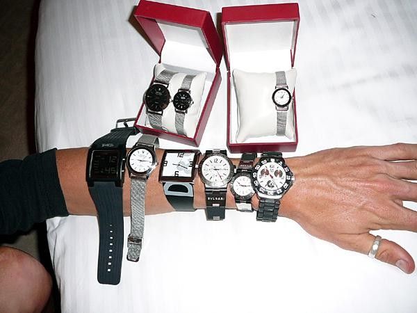 My Watch collection. Hand Model- Worm.