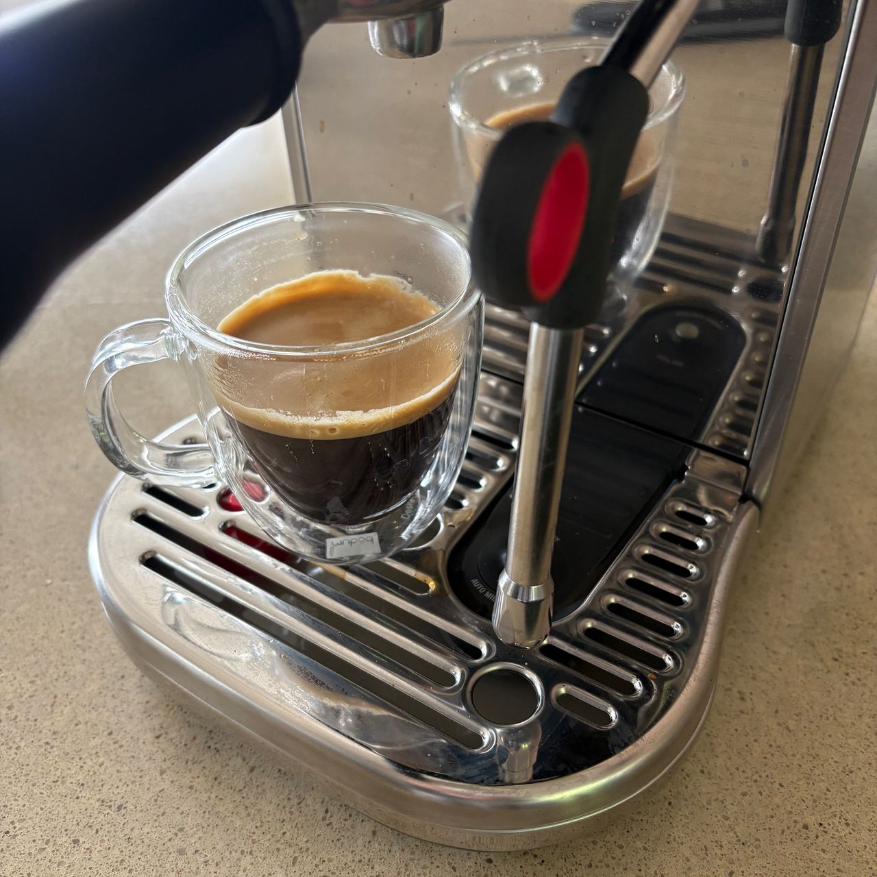 Using the Sage Bambino Plus coffee machine at home