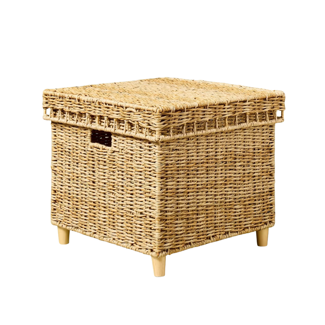 Woven Garden &amp;amp; Outdoor Patio Storage Box - Hearth &amp;amp; Hand&amp;trade; With Magnolia