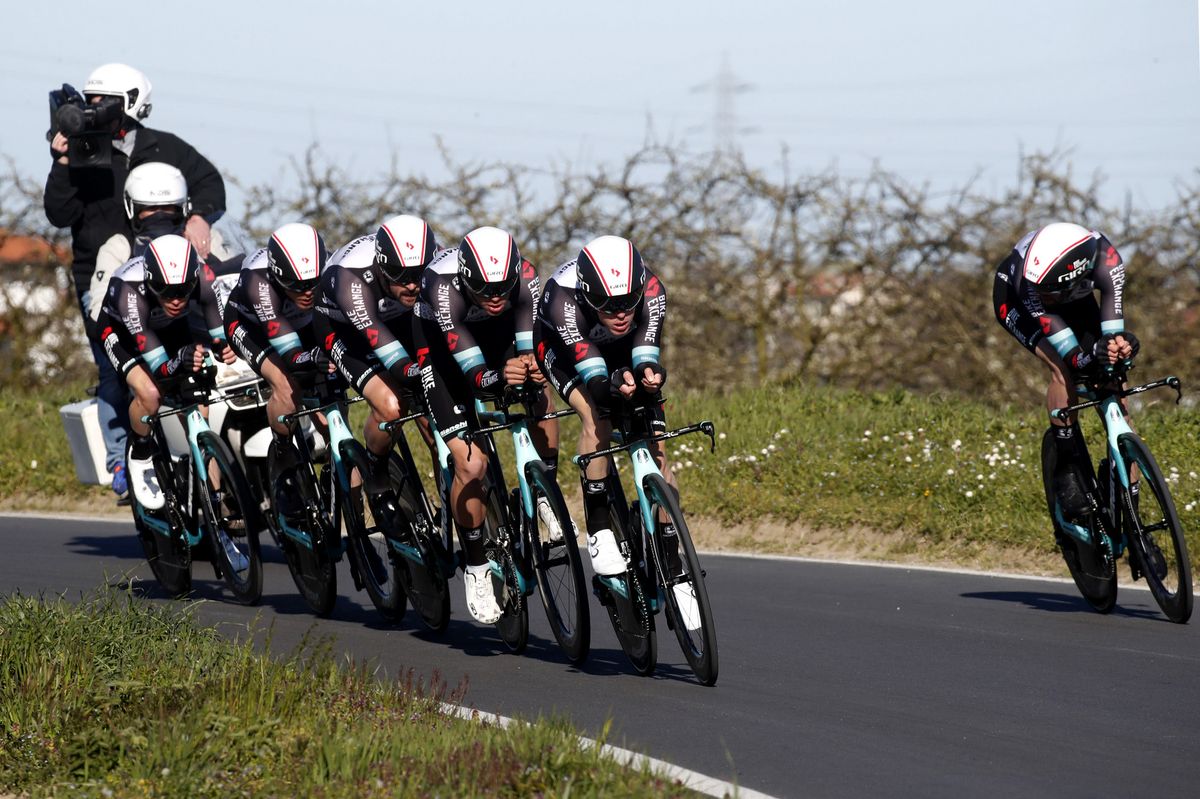 Settimana Internazionale Coppi e Bartali 2021 36th Edition TTT Gatteo Gatteo 10 km 23032021 Team Bikeexchange photo Roberto BettiniBettiniPhoto2021