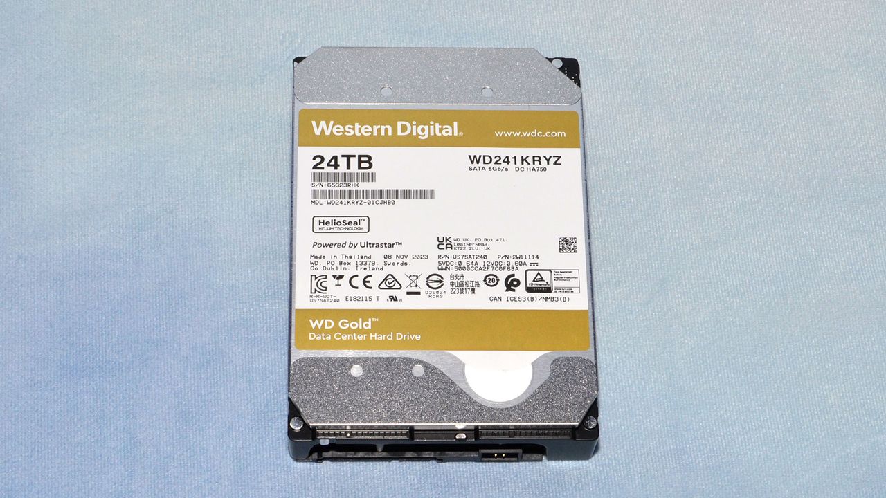 WD Gold 24TB HDD