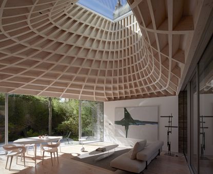 Gianni botsford reveals house in a garden