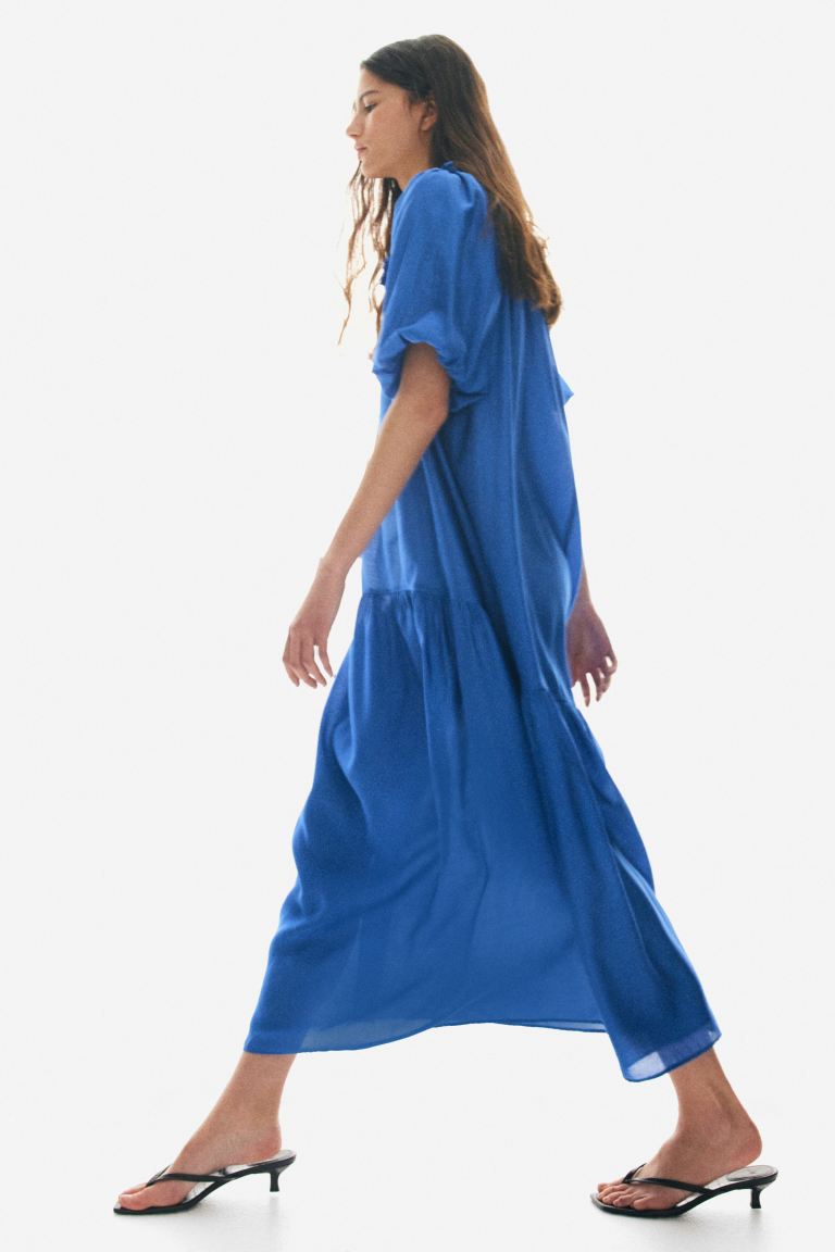 Drawstring-Detail Dress