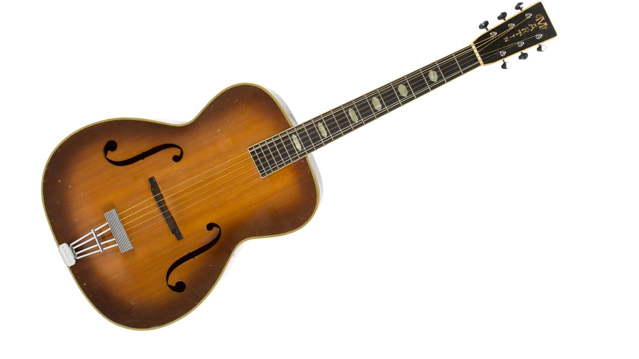 A 1935 Martin F-7 acoustic guitar (est. $4000-4500)