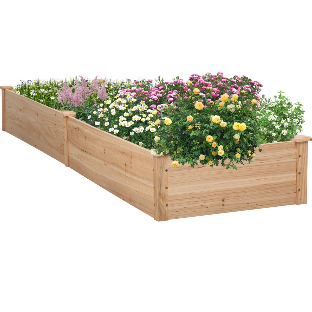 Freeport Park, Iglesias Wood Raised Bed