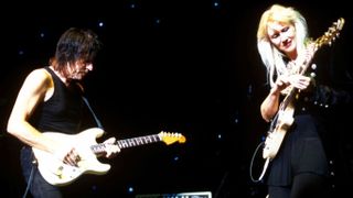  Jennifer BATTEN and Jeff BECK, with Jennifer Batten