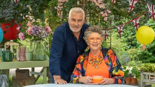 Paul Hollywood and Prue Leith in The Great British Bake Off