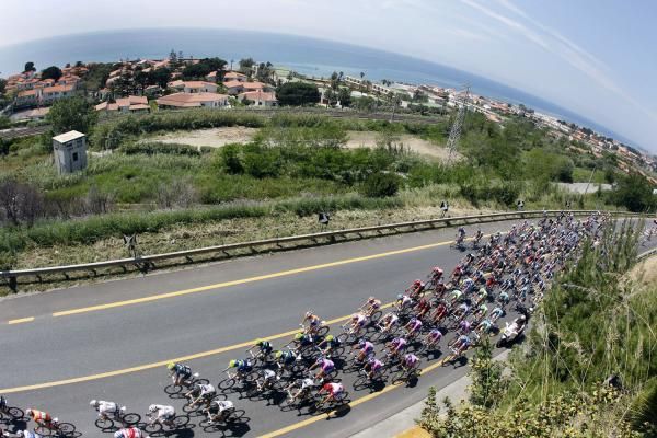 A view of the Giro in Calabria