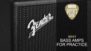 Close up for Fender bass amp