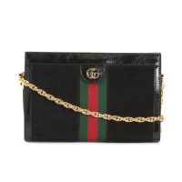 Gucci Suede Patent Small Ophidia Shoulder Bag: $2,100