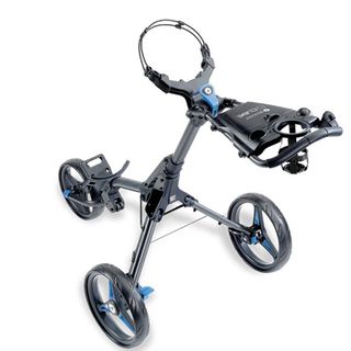 The Motocaddy Cube Push Cart on a white background