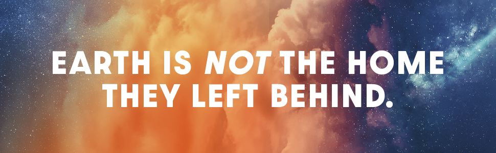 a promo banner for a new sci-fi novel