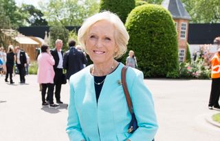 Mary Berry attends Chelsea Flower Show press day at Royal Hospital Chelsea