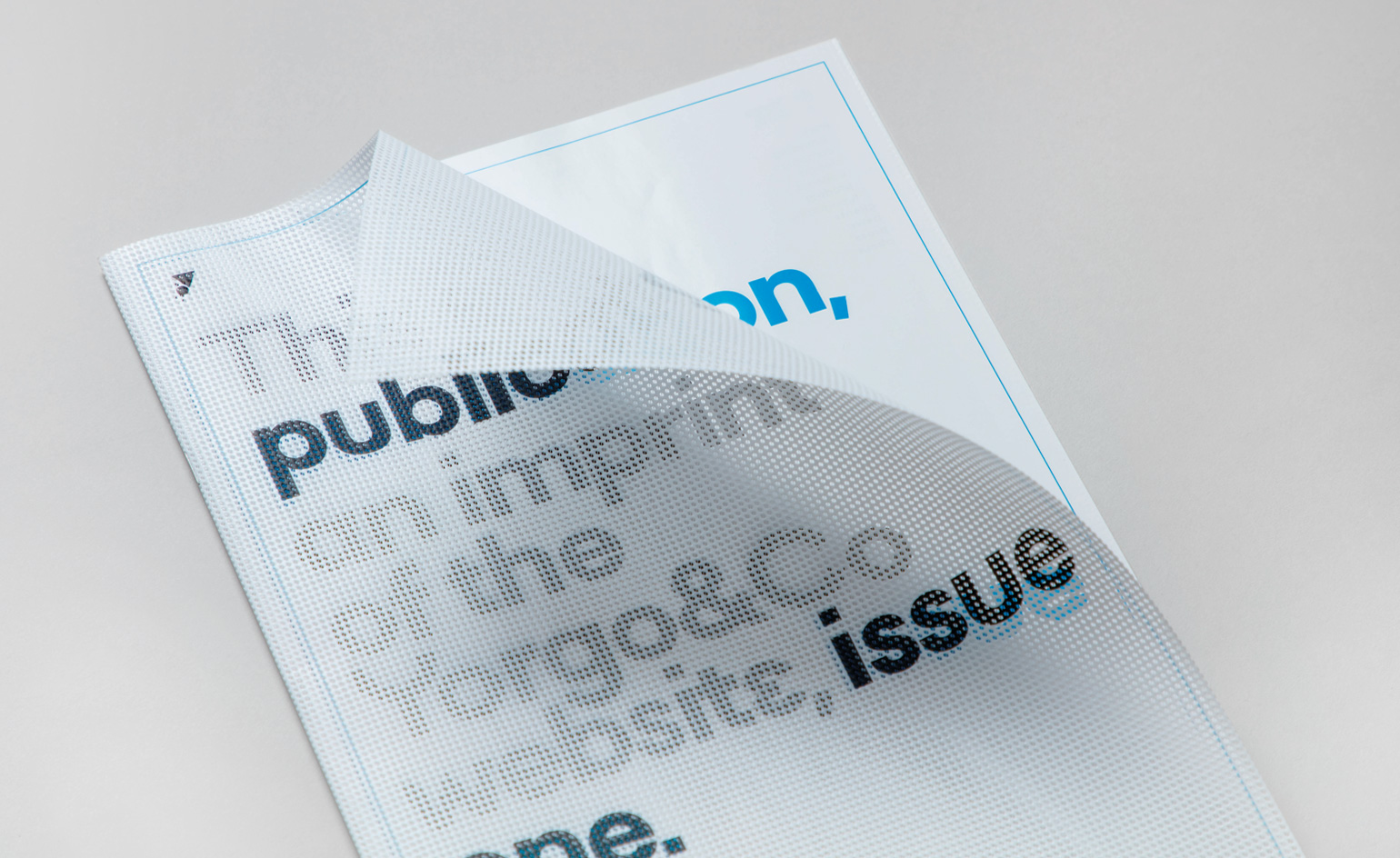 A front cover to a magazine that reads "This....publication, an imprint of the Yorgo&Co website, issue one".