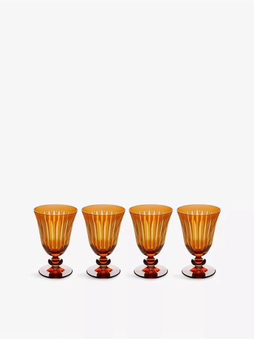 Prism Glass Wine Glasses Set of Four