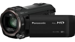 Image shows the Panasonic HC V785.