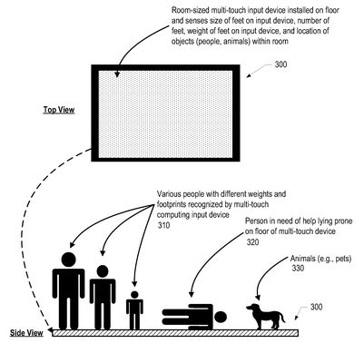 Illustration from IBM showing their patent idea