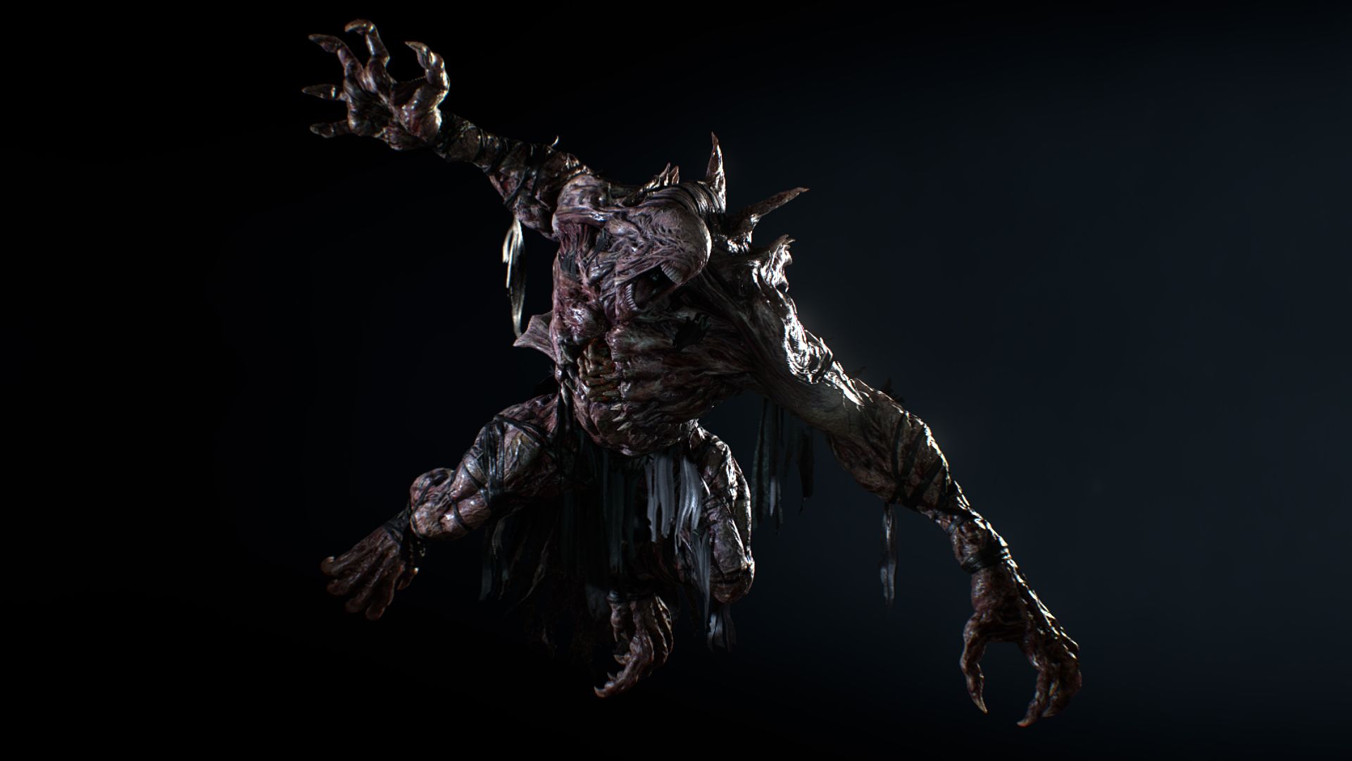 Nemesis attacks in Resident Evil 3 on Nintendo Switch 2