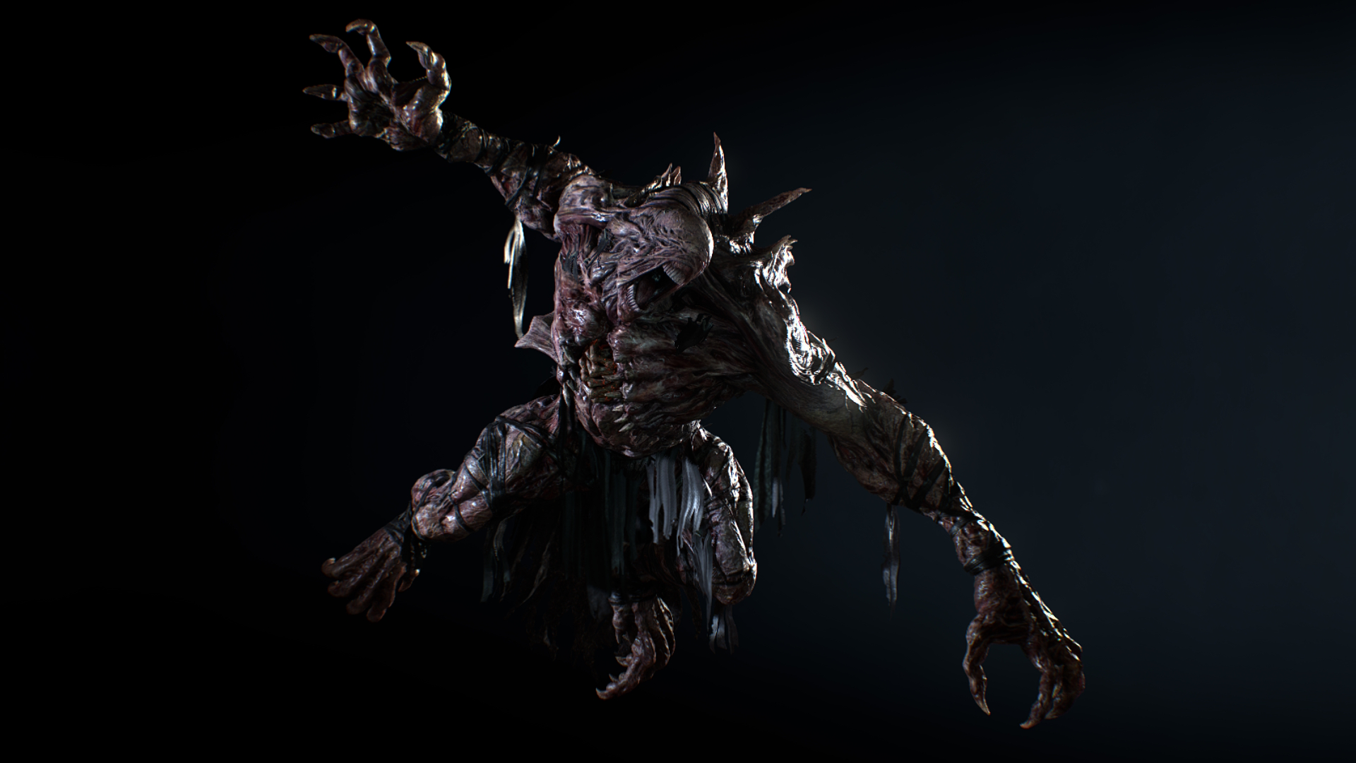 Nemesis attacks in Resident Evil 3 on Nintendo Switch 2